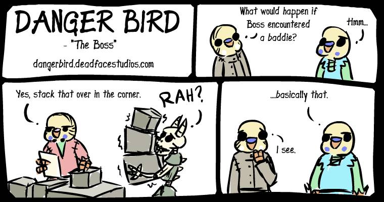 This is why Boss Bird is the boss.